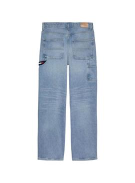 Calça de ganga Tommy Jeans Mia azul para mulher