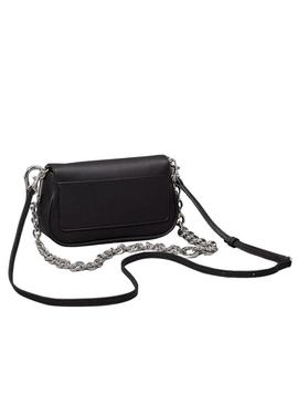 Bolsa Calvin Klein Jeans Monograma preta para mulher.