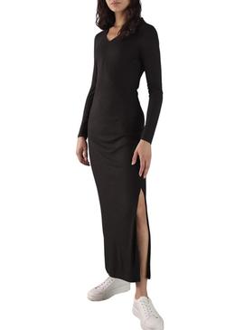 Vestido Calvin Klein Jeans Sheer preto para mulher
