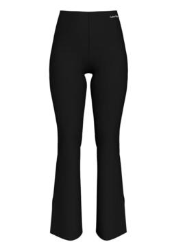 Calças justas Calvin Klein Jeans Milano preto para mulher
