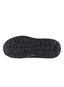Sapatilhas Munich Shibuya 23 cinza e amarelo para homem.