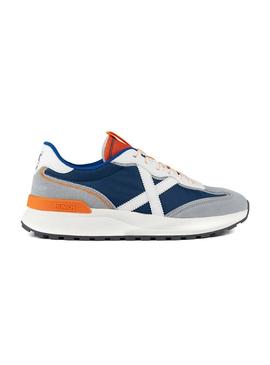 Sapatilhas Munich Dynamix 05 azul para homem.