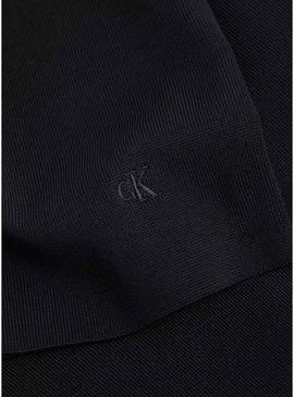Vestido Calvin Klein Jeans Rayon preto para mulher