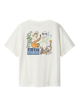Camisola Name It Beinir branca para menino