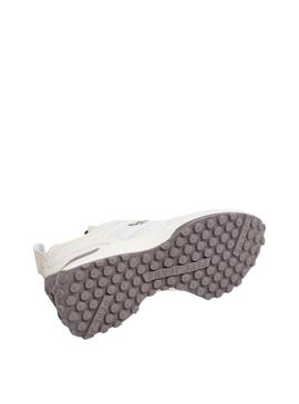 Sapatilhas Pepe Jeans Lucky bege para mulher.