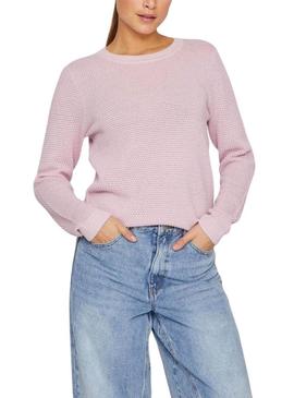 Camisola rosa Vila Vidalo para mulher.