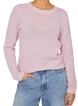 Camisola rosa Vila Vidalo para mulher.