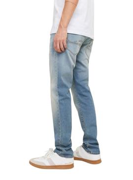 Calça jeans Jack and Jones Mike denim médio para homem