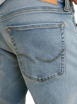 Calça jeans Jack and Jones Gleen denim para homens.