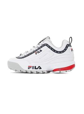 Sapatilhas Fila Disruptor Heritage Branco Mulher