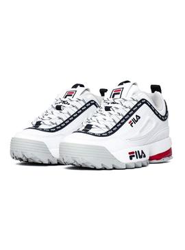 Sapatilhas Fila Disruptor Heritage Branco Mulher