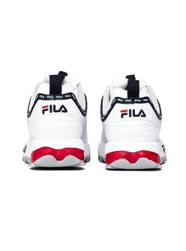 Sapatilhas Fila Disruptor Heritage Branco Mulher