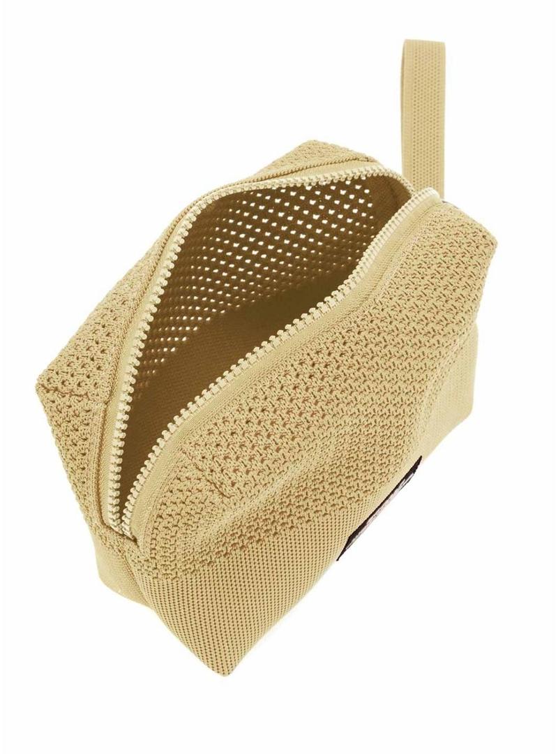 Bolsa de mão Ecoalf Ocen Tikaaf amarela para mulher.