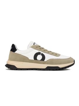 Sapatos Ecoalf Ventura branco e cinza para homem