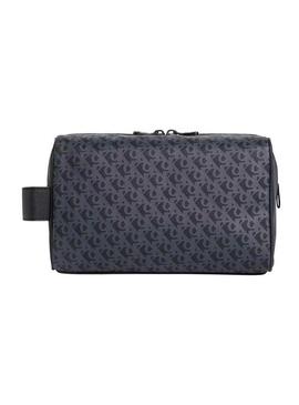 Nécessaire Calvin Klein Matte preto para homens e mulheres.