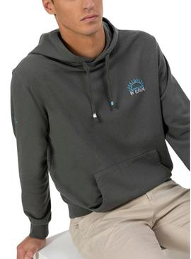 Moletom El Pulpo Sealovers cinza para homem