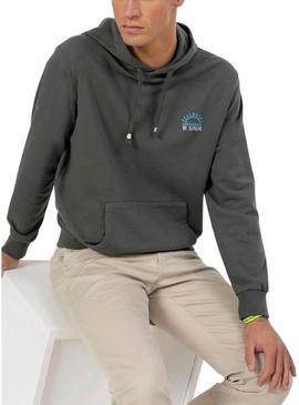 Moletom El Pulpo Sealovers cinza para homem
