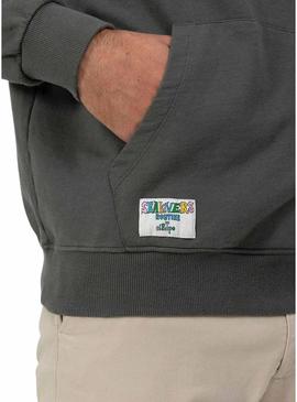 Moletom El Pulpo Sealovers cinza para homem