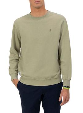 Moletom El Pulpo Verde para homens