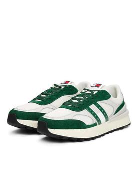 Sapatilhas Tommy Jeans Technical verdes para homem