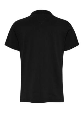 Camisa Tommy jeans Reg preta para mulher