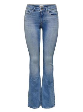 Calça de ganga azul Only Blush para mulher