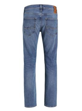 Calça de ganga Jack and Jones Mike azul para homem
