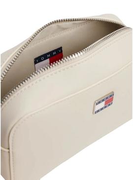 Bolsa Tommy Jeans Daily Elevated bege para mulher