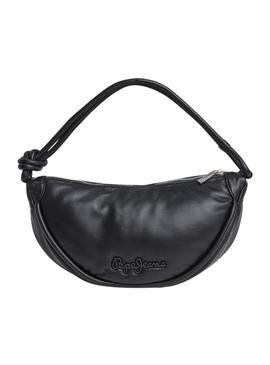 Bolsa Pepe Jeans Nadine Softy preta para mulher
