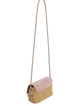 Bolsa Pepe Jeans Barker Sweet rosa para mulher
