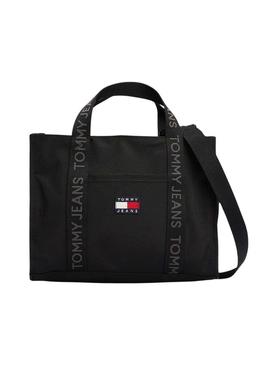Bolsa Tommy Jeans Daily Mini preta para mulher