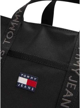 Bolsa Tommy Jeans Daily Mini preta para mulher