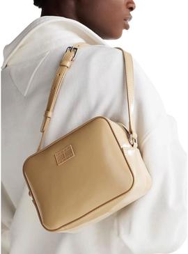 Bolsa Tommy Jeans Must kaki para mulher