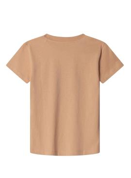 Camiseta Pepe Jeans Griffith laranja para criança