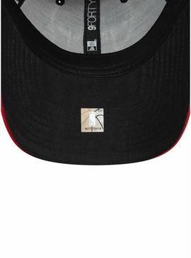Boné New Era Chicago Bulls preto