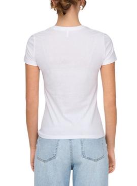 Camiseta estampada Only Vibe para mulher