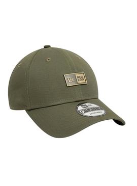 Boné New Era Badge verde para homem