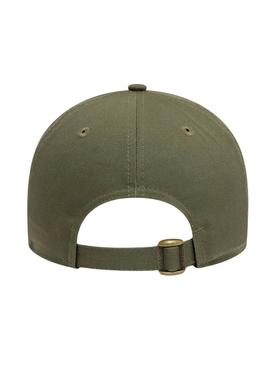 Boné New Era Badge verde para homem