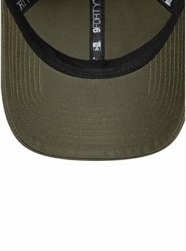 Boné New Era Badge verde para homem