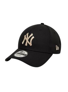 Boné New Era Essential preto para homen e mulher