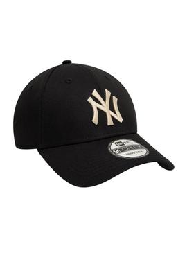 Boné New Era Essential preto para homen e mulher