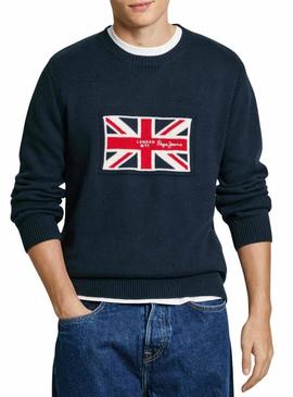 Camisola Pepe Jeans Union azul marinho para homem