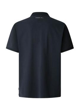 Camisa Polo Pepe Jeans Union Polo azul marinho para homem
