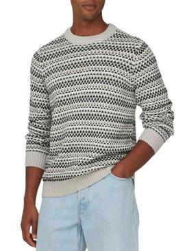 Camisola Only and Sons Musa cinza para homem