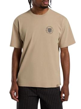 Camiseta Dickies Wrench bege para homem.
