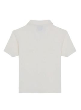 Camisa Dickies Tallasse branca para mulher.