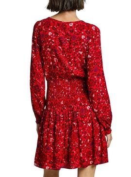 Vestido Pepe Jeans Cecile vermelho para mulher