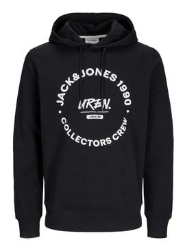 Moletom Jack and Jones Simon preto para homem