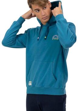 Moletom El Pulpo Sealovers azul safira para homem.