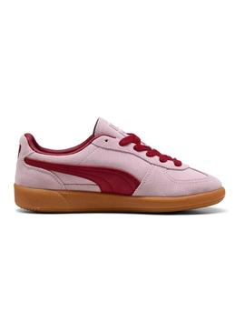 Sapatilhas Puma Palermo rosa para mulher.